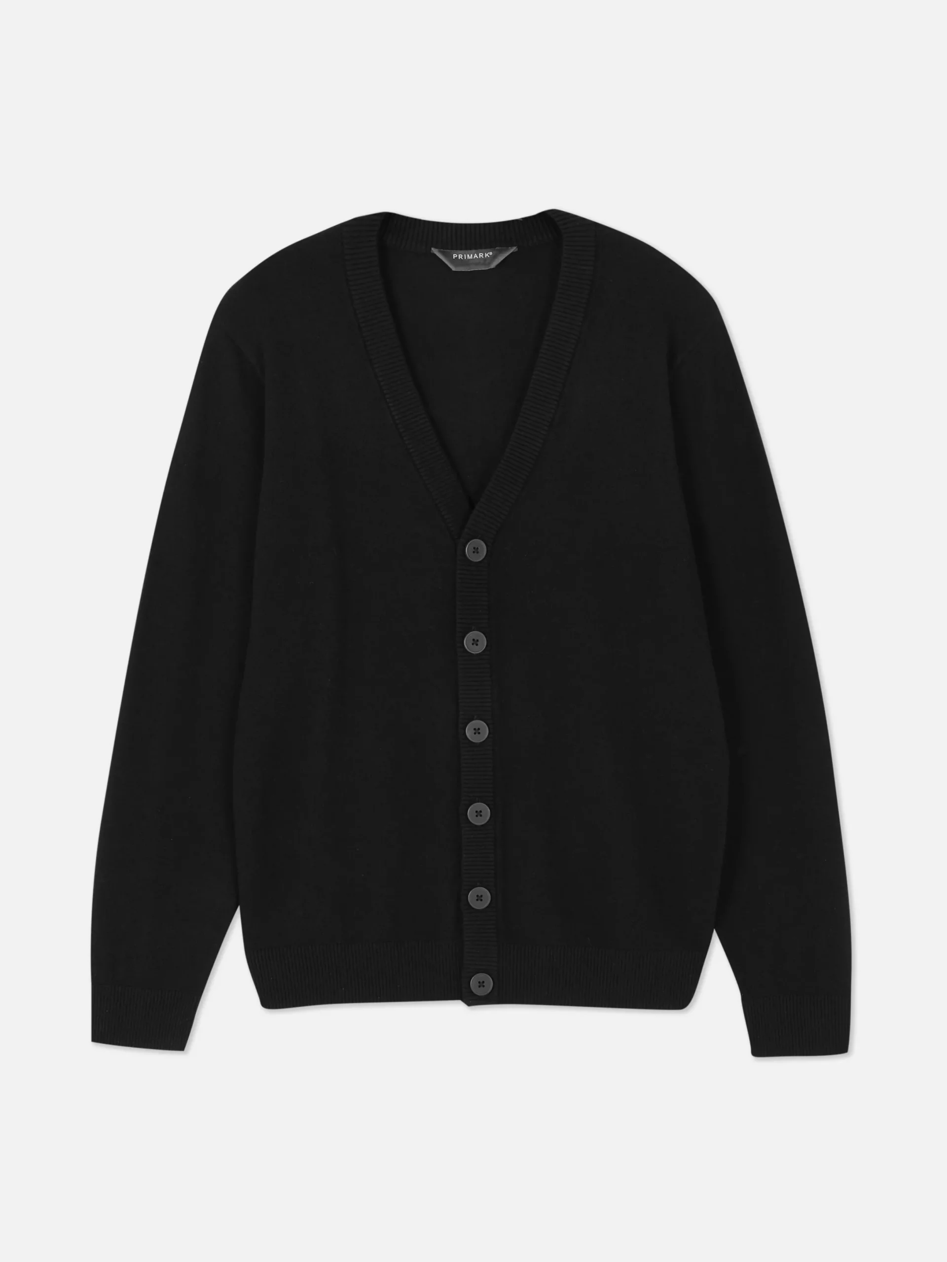 Pullover Und Cardigans|Primark Strickjacke Mit Großen Knöpfen Schwarz