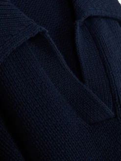 Pullover Und Cardigans|Primark Strick-Polopullover Marineblau