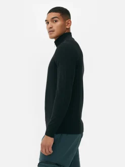 Pullover Und Cardigans|Primark Strickpullover Mit Kurzem Reißverschluss Schwarz