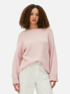 Pullover Und Cardigans|Primark Strickpullover Mit Ärmelbündchen Rosa