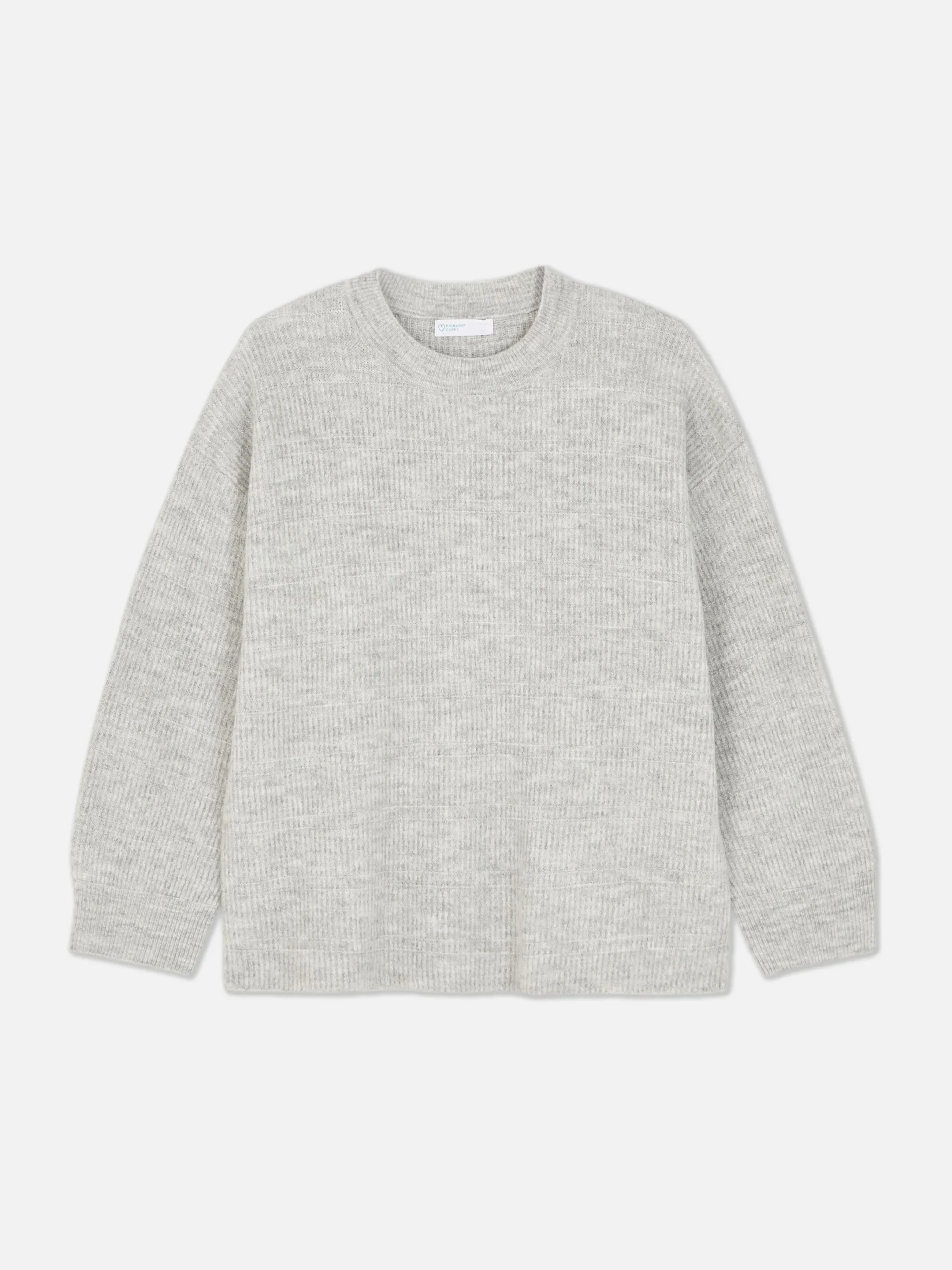 Pullover Und Cardigans|Primark Strickpullover Mit Ärmelbündchen Grau