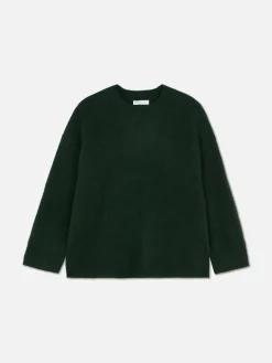 Pullover Und Cardigans|Primark Strickpullover Mit Ärmelbündchen Dunkelgrün
