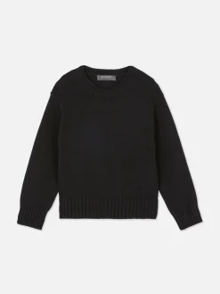 Pullover Und Cardigans|Primark Strickpullover Mit Rundhalsausschnitt Schwarz
