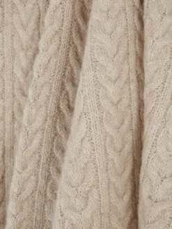 Pullover Und Cardigans|Sets Und Outfits|Primark Strickpullover Mit Zopfmuster Und Leggings Im Set Beige
