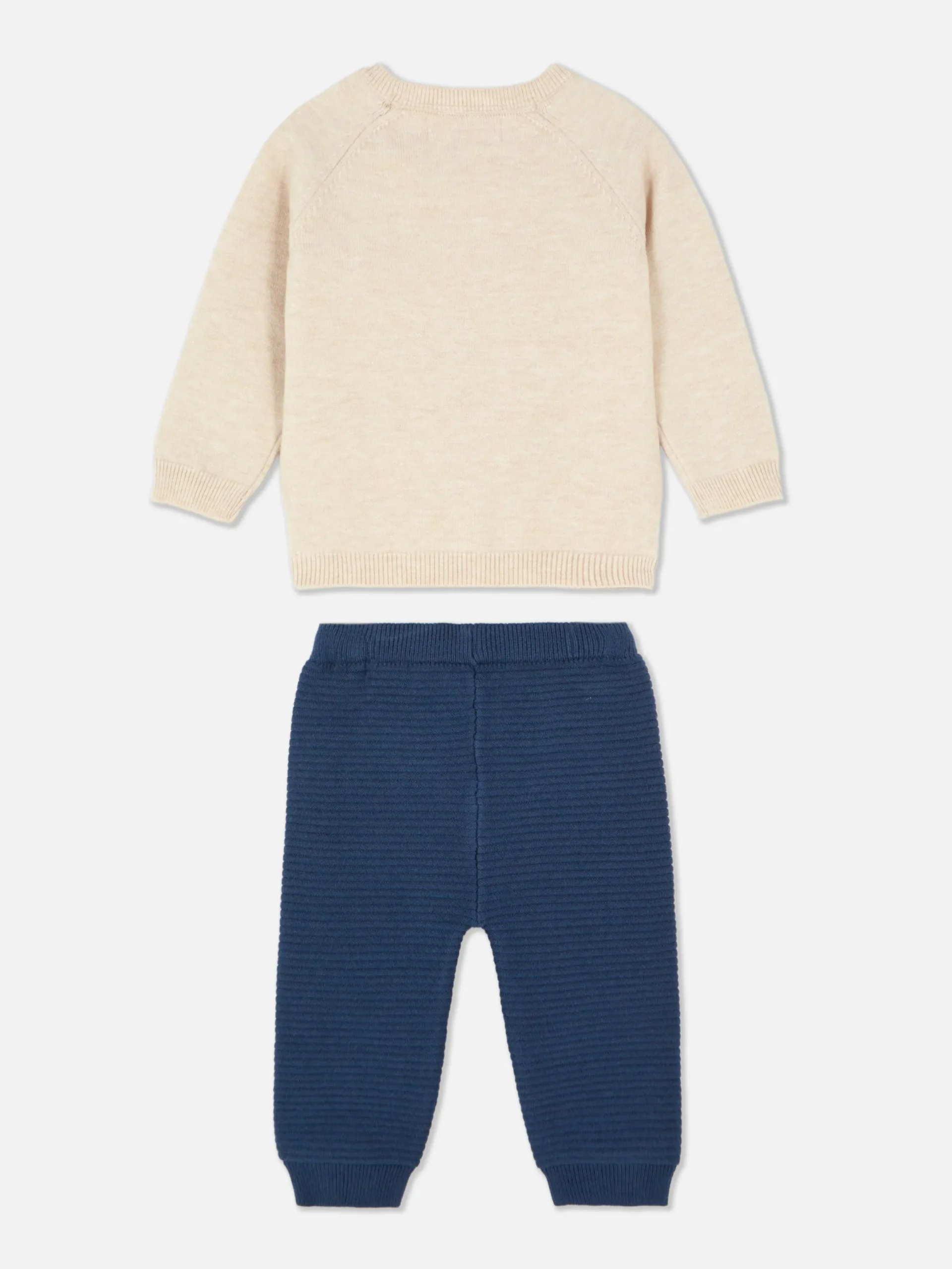 Sets Und Outfits|Primark Strickpullover Und Leggings Im Set Marineblau