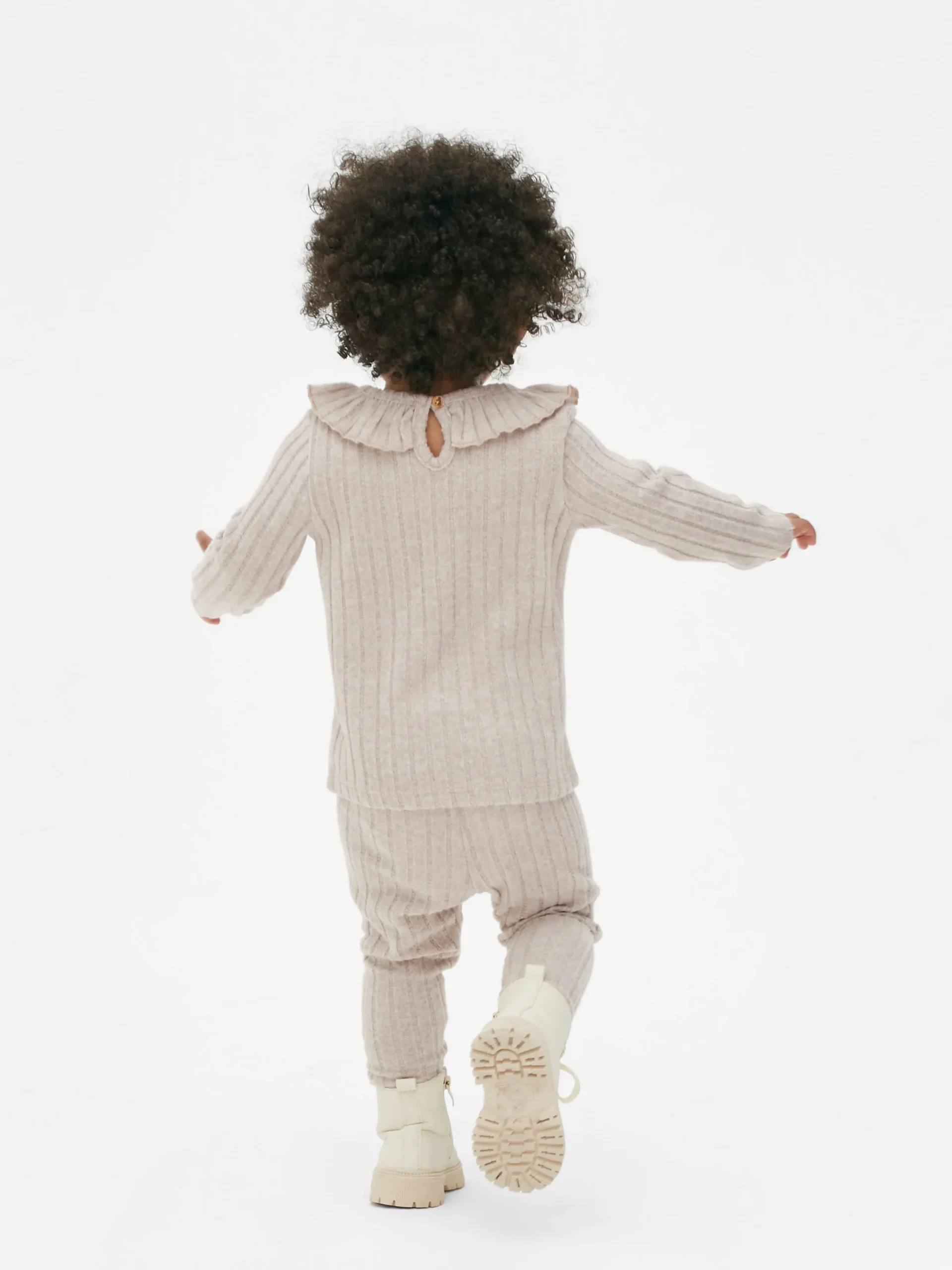 Sets Und Outfits|Primark Strickpullover Und Leggings Im Kombi-Set Hellbeige