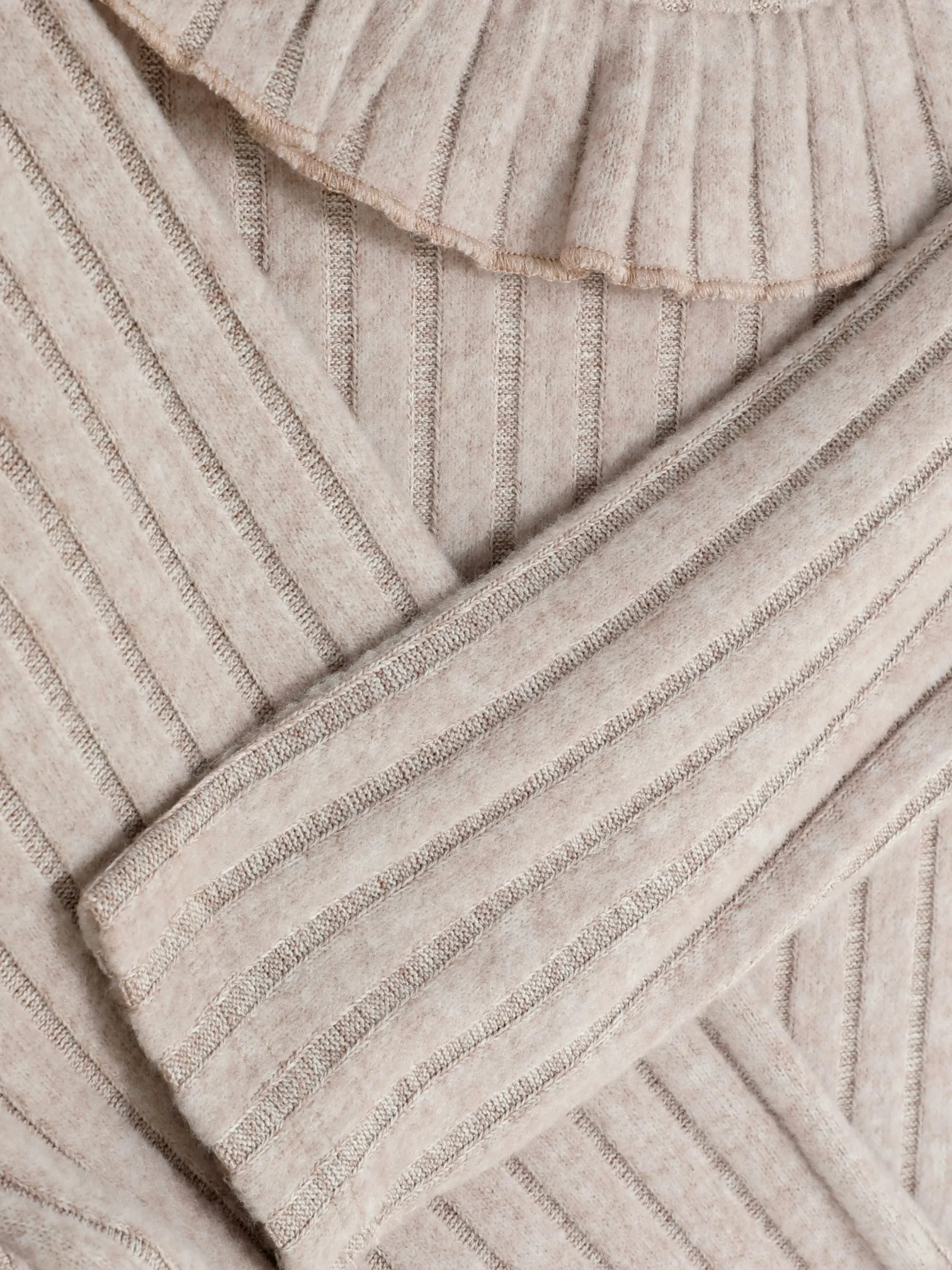 Sets Und Outfits|Primark Strickpullover Und Leggings Im Kombi-Set Hellbeige