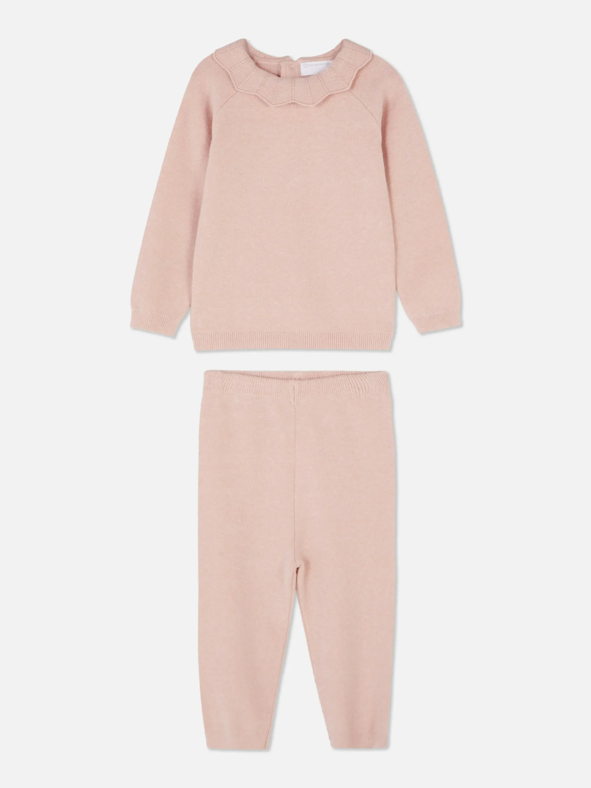 Sets Und Outfits|Primark Strickpullover Und Leggings Im Kombi-Set Rosa