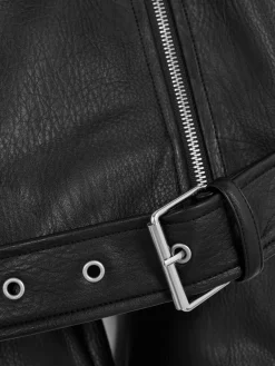 Jacken Und Mäntel|Primark Strukturierte Bikerjacke Schwarz