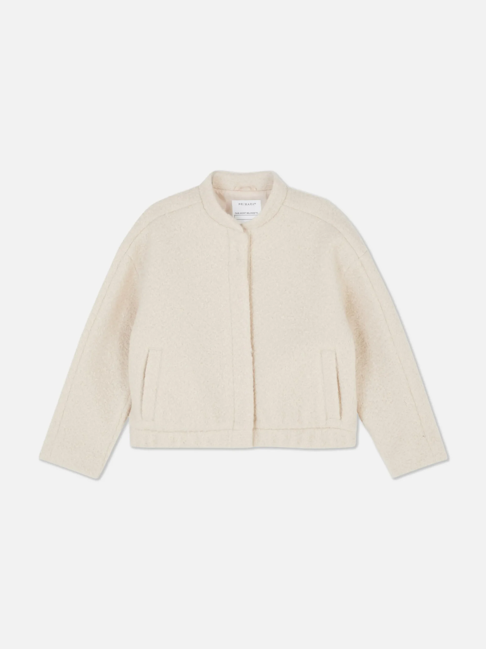 Jacken Und Mäntel|Primark Strukturierte Bomberjacke Beige