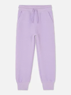 Jogginghosen|Primark Strukturierte Jogginghose Mit Kordelzug Lilafarben
