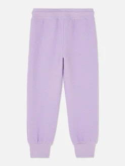Jogginghosen|Primark Strukturierte Jogginghose Mit Kordelzug Lilafarben