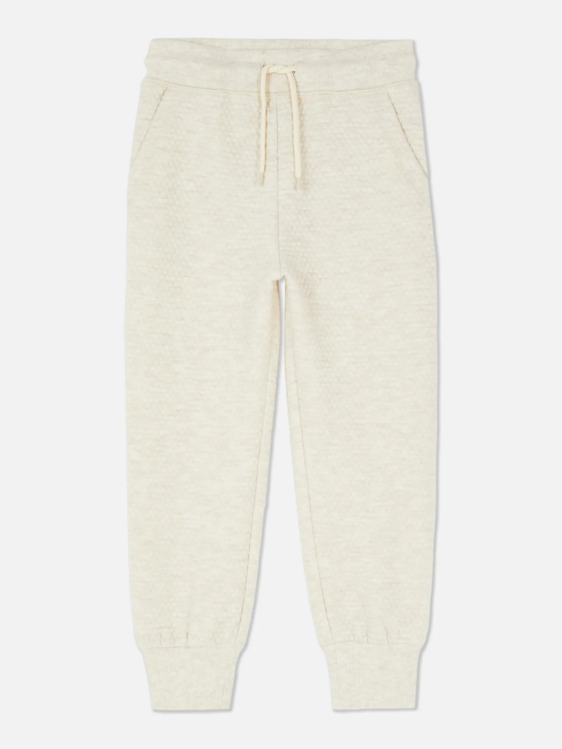 Jogginghosen|Primark Strukturierte Jogginghose Mit Kordelzug Hellbeige
