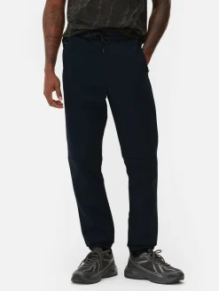 Sportbekleidung|Jogginghosen|Primark Strukturierte Jogginghose Mit Elastischem Bund Marineblau