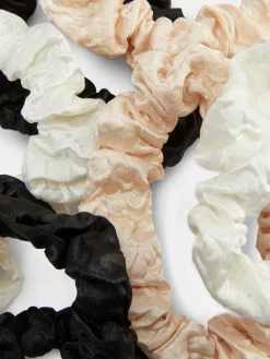 Haarschmuck|Primark Strukturierte Mikro-Haargummis, 6er-Pack Multi