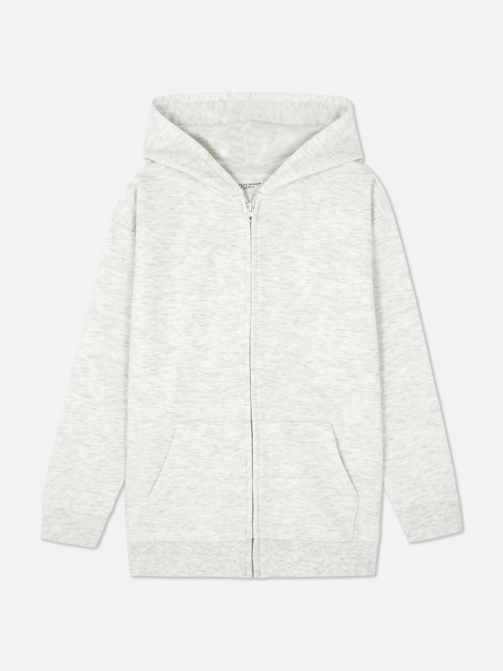 Hoodies Und Sweatshirts|Primark Strukturierter Hoodie Mit Reißverschluss Für Jungen Grau