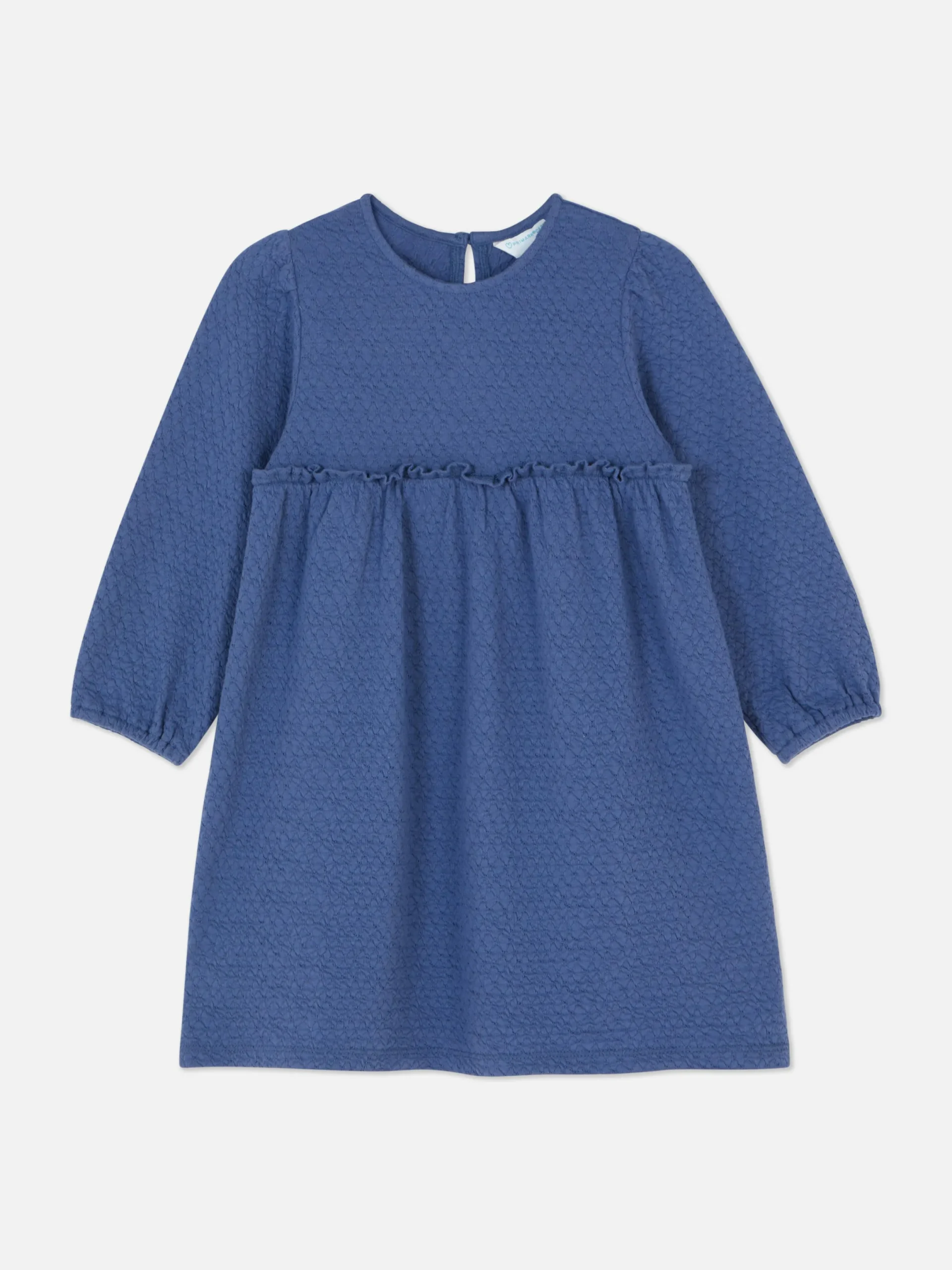 Kleider|Primark Strukturiertes Jerseykleid Blau
