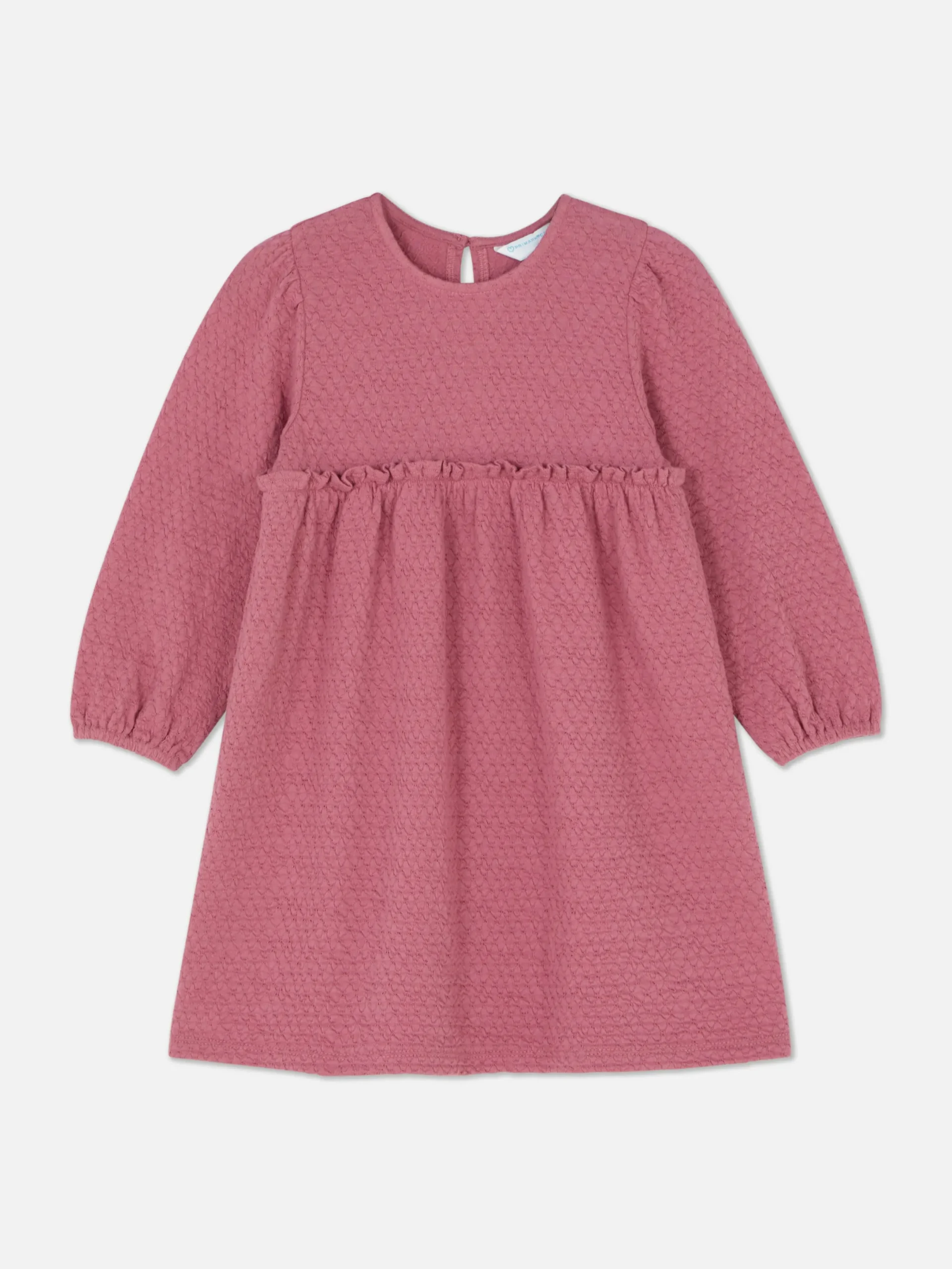 Kleider|Primark Strukturiertes Jerseykleid Rosa