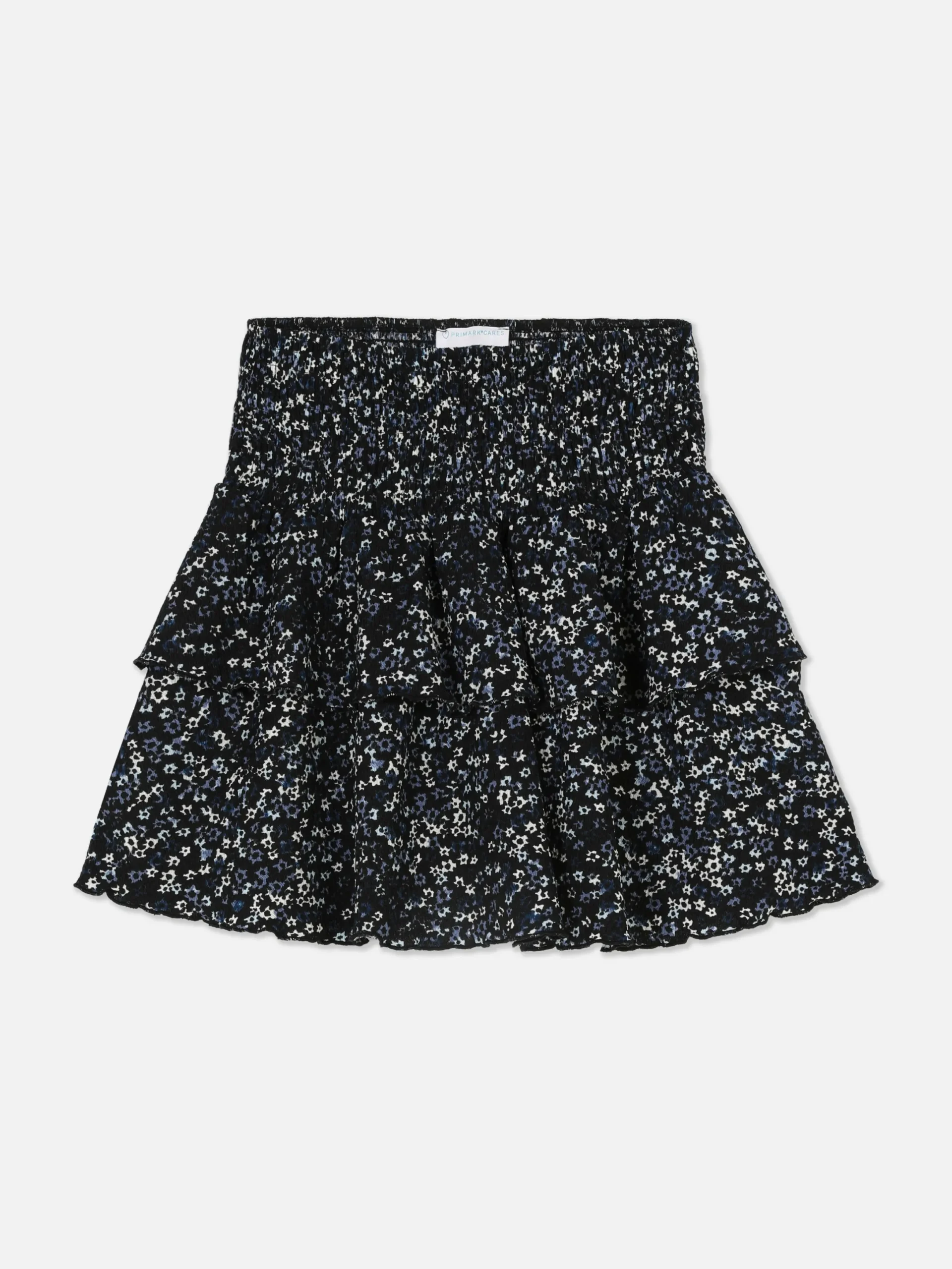 Röcke|Primark Stufenrock Mit Blumenmuster Multi