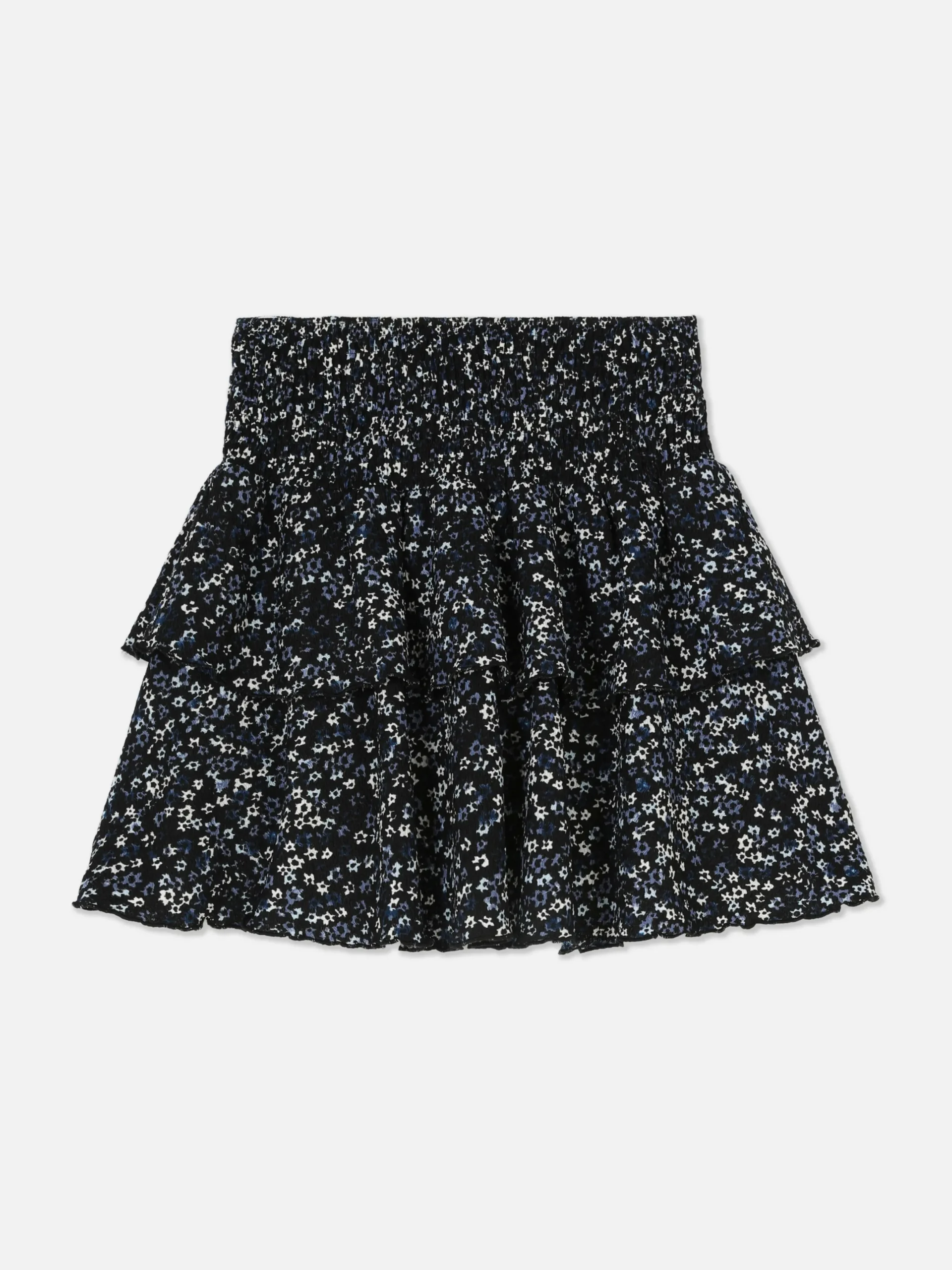 Röcke|Primark Stufenrock Mit Blumenmuster Multi