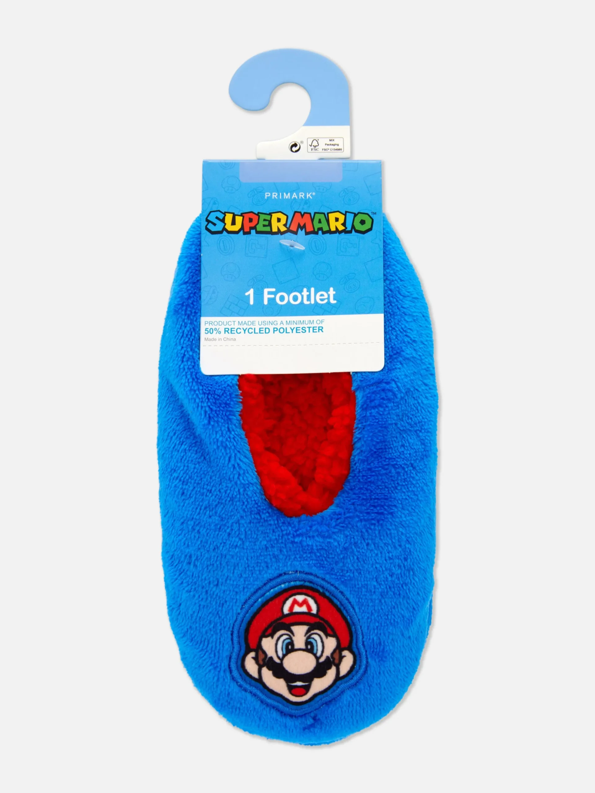 Socken|Primark Super Mario Bros. Hausschuhe Blau