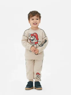 Hoodies Und Sweatshirts|Primark „Super Mario“ Sweatshirt Zum Kombinieren Steinfarben