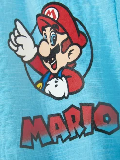 Tops Und T-Shirts|Primark „Super Mario“ T-Shirt Blau