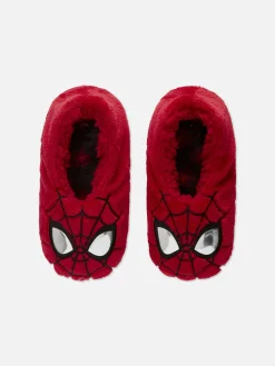 Socken|Primark Superweiche „Marvel Spider-Man“ Hausschuhe Rot