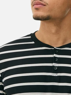 Schlafanzüge|Primark Superweicher, Langer Schlafanzug Schwarz