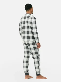 Schlafanzüge|Primark Superweicher, Langer Schlafanzug Grau