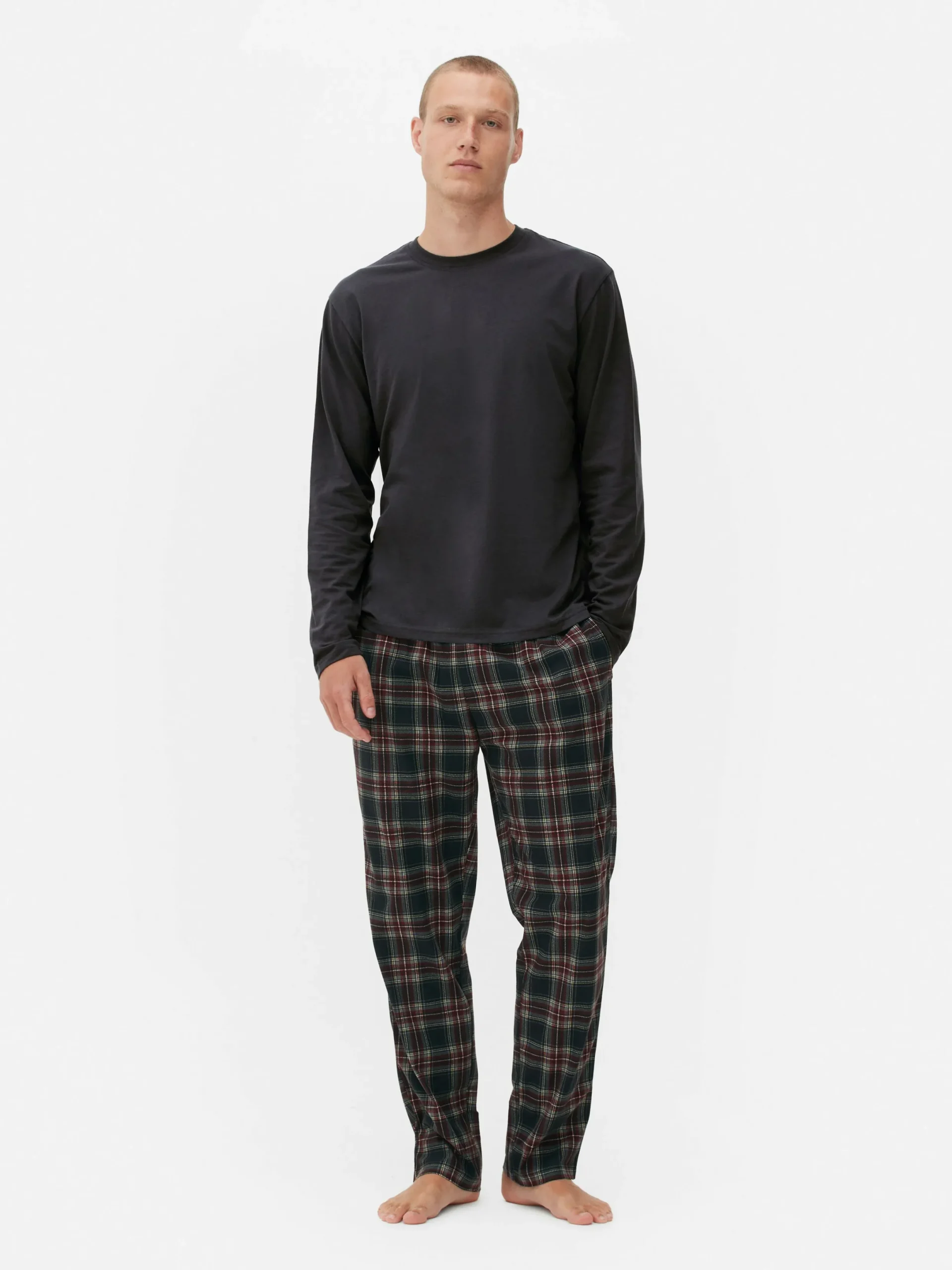 Schlafanzüge|Primark Superweicher, Langer Schlafanzug Multi