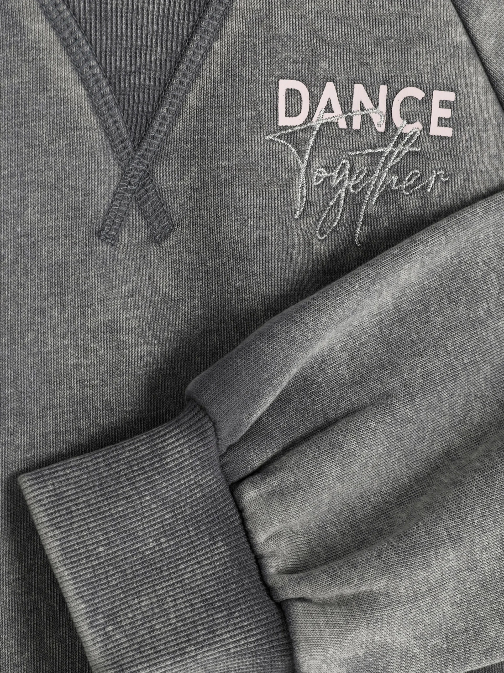 Hoodies Und Sweatshirts|Primark Sweatshirt In Acid-Wash-Optik Grau
