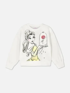 Hoodies Und Sweatshirts|Primark Sweatshirt Mit „Disney Die Schöne Und Das Biest“ Grafik Weiß
