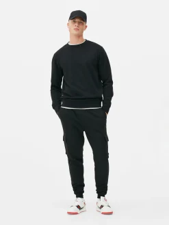 Hoodies Und Sweatshirts|Primark Sweatshirt Mit Rundhalsausschnitt Schwarz