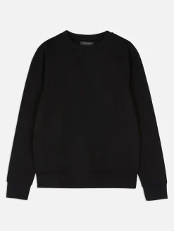 Hoodies Und Sweatshirts|Primark Sweatshirt Mit Rundhalsausschnitt Schwarz