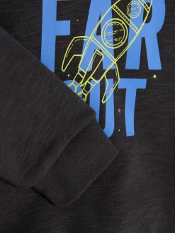 Pullover Und Cardigans|Primark Sweatshirt Mit Rundhalsausschnitt Anthrazitfarben