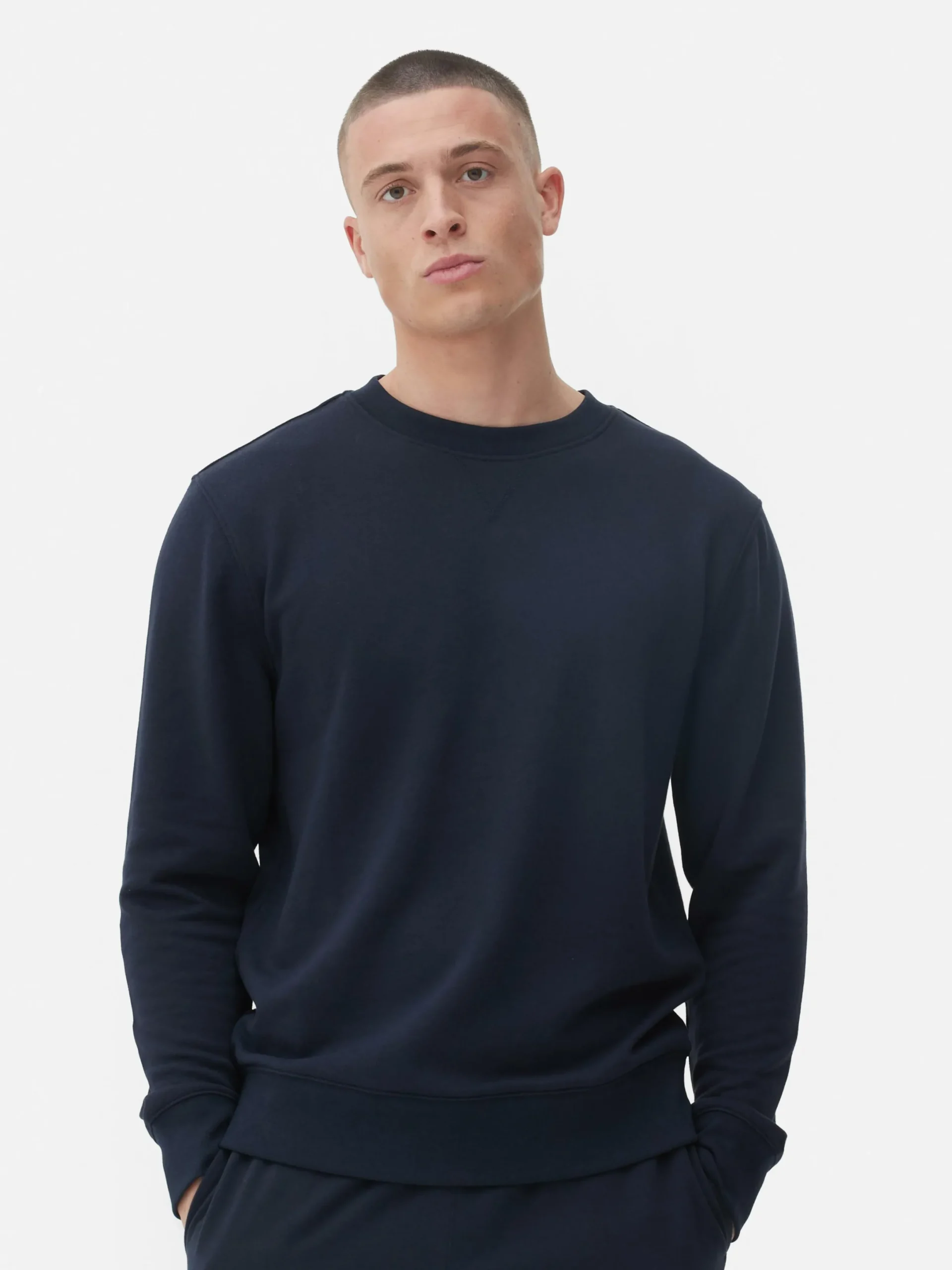 Loungewear|Hoodies Und Sweatshirts|Primark Sweatshirt Mit Rundhalsausschnitt Marineblau