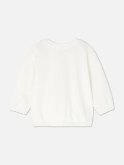 Pullover Und Cardigans|Primark Sweatshirt Mit Rundhalsausschnitt Zum Kombinieren Weiß