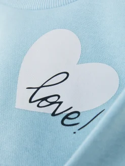 Pullover Und Cardigans|Primark Sweatshirt Mit Rundhalsausschnitt Zum Kombinieren Hellblau