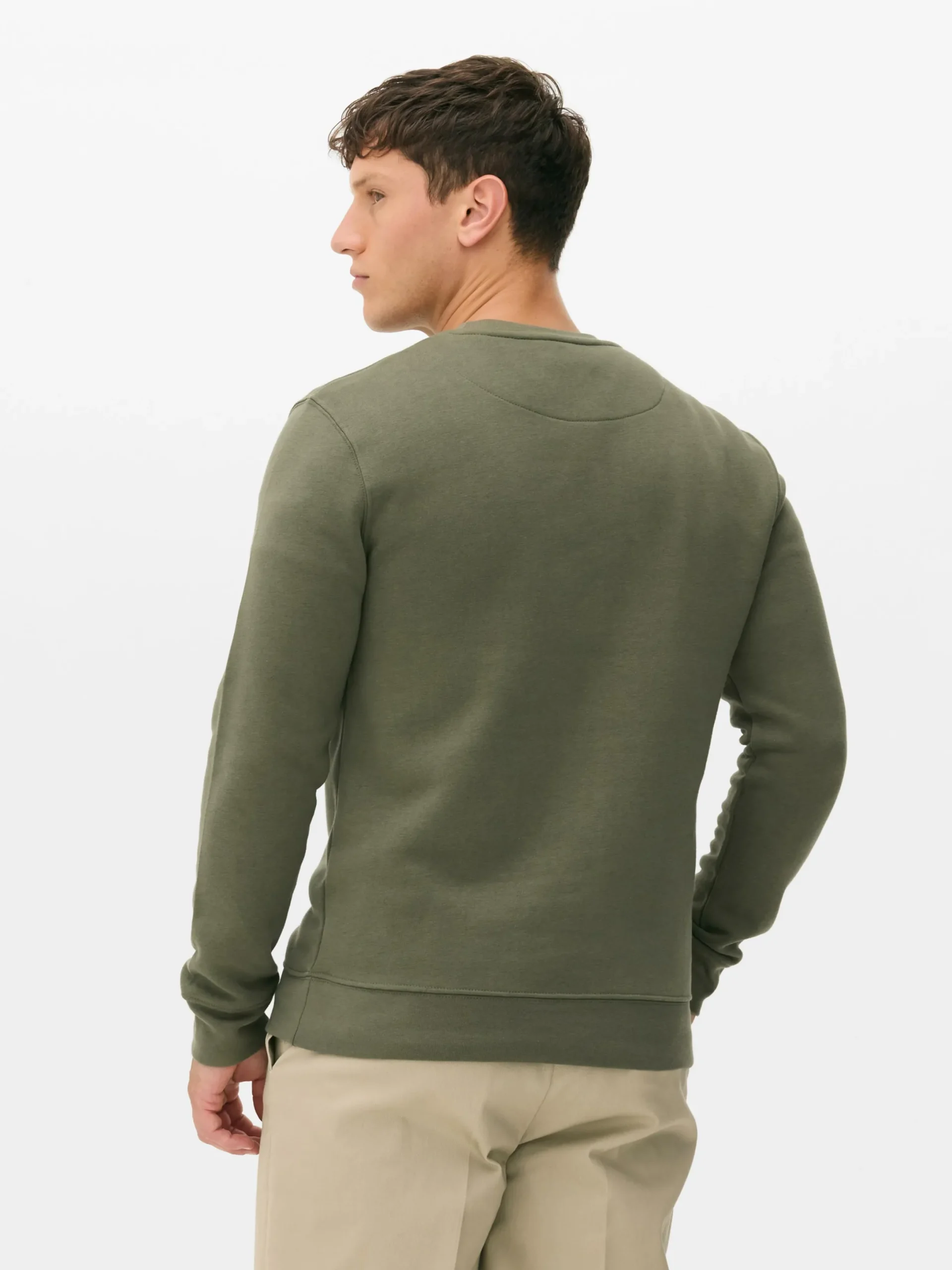Hoodies Und Sweatshirts|Primark Sweatshirt Mit Rundhalsausschnitt Khakifarben