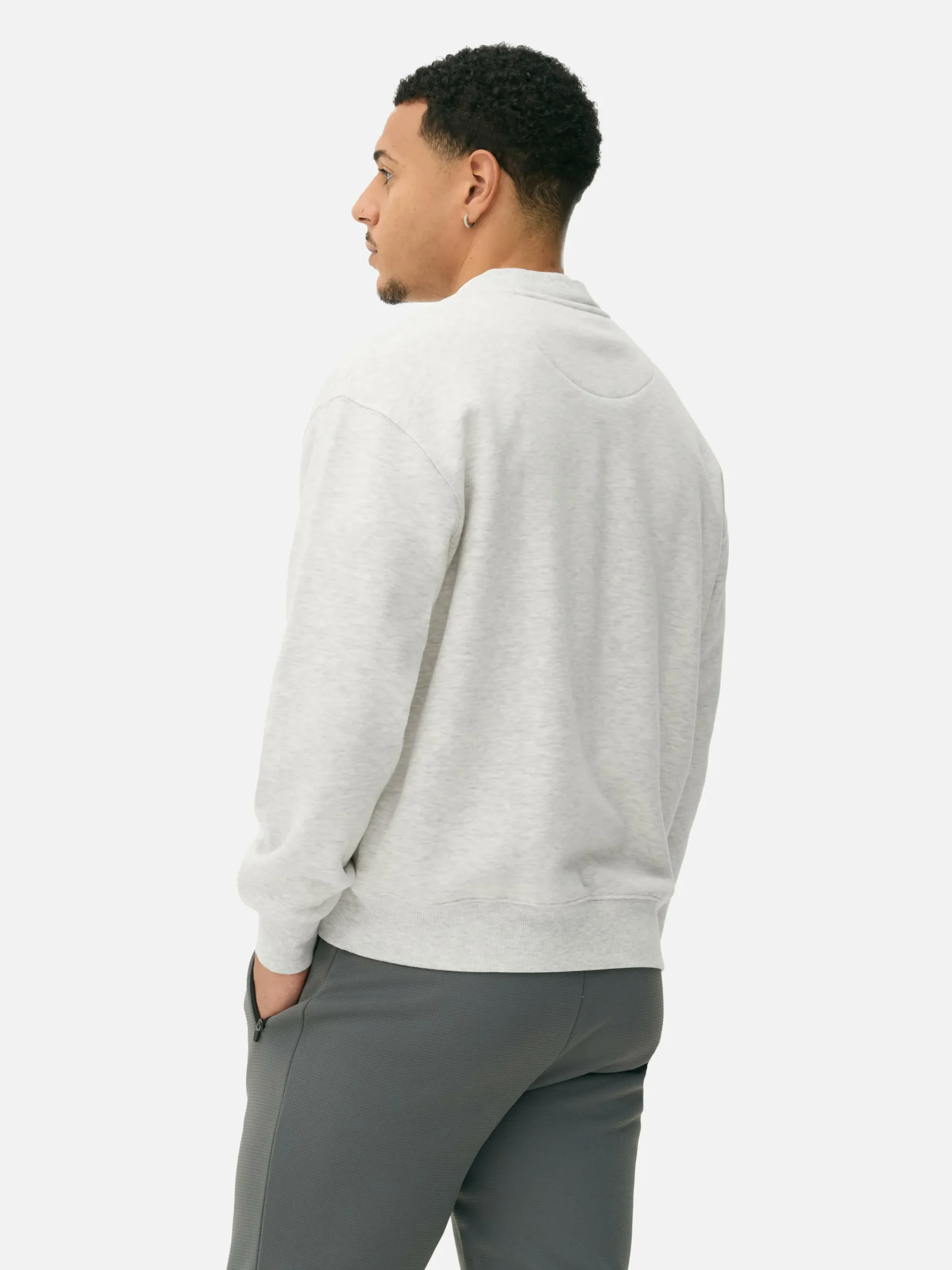 Hoodies Und Sweatshirts|Primark Sweatshirt Mit Rundhalsausschnitt Im Oversized-Look Grau