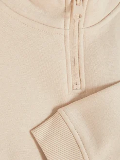 Hoodies Und Sweatshirts|Primark Sweatshirt Mit Trichterkragen Und Reißverschluss Steinfarben