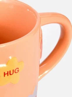 Tassen Und Becher|Geschirr|Primark Tasse Mit Blumenprägung Pfirsichfarben