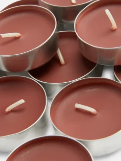Halloween-Deko Und Süßigkeiten|Raumdüfte|Primark Teelichter, 24er-Pack Orange