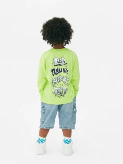 Tops Und T-Shirts|Primark „Teenage Mutant Ninja Turtles“ Langarmshirt Mit Grafik Lindgrün