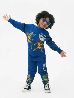 Hoodies Und Sweatshirts|Primark „Teenage Mutant Ninja Turtles“ Rundhals-Sweatshirt Marineblau
