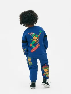 Hoodies Und Sweatshirts|Primark „Teenage Mutant Ninja Turtles“ Rundhals-Sweatshirt Marineblau