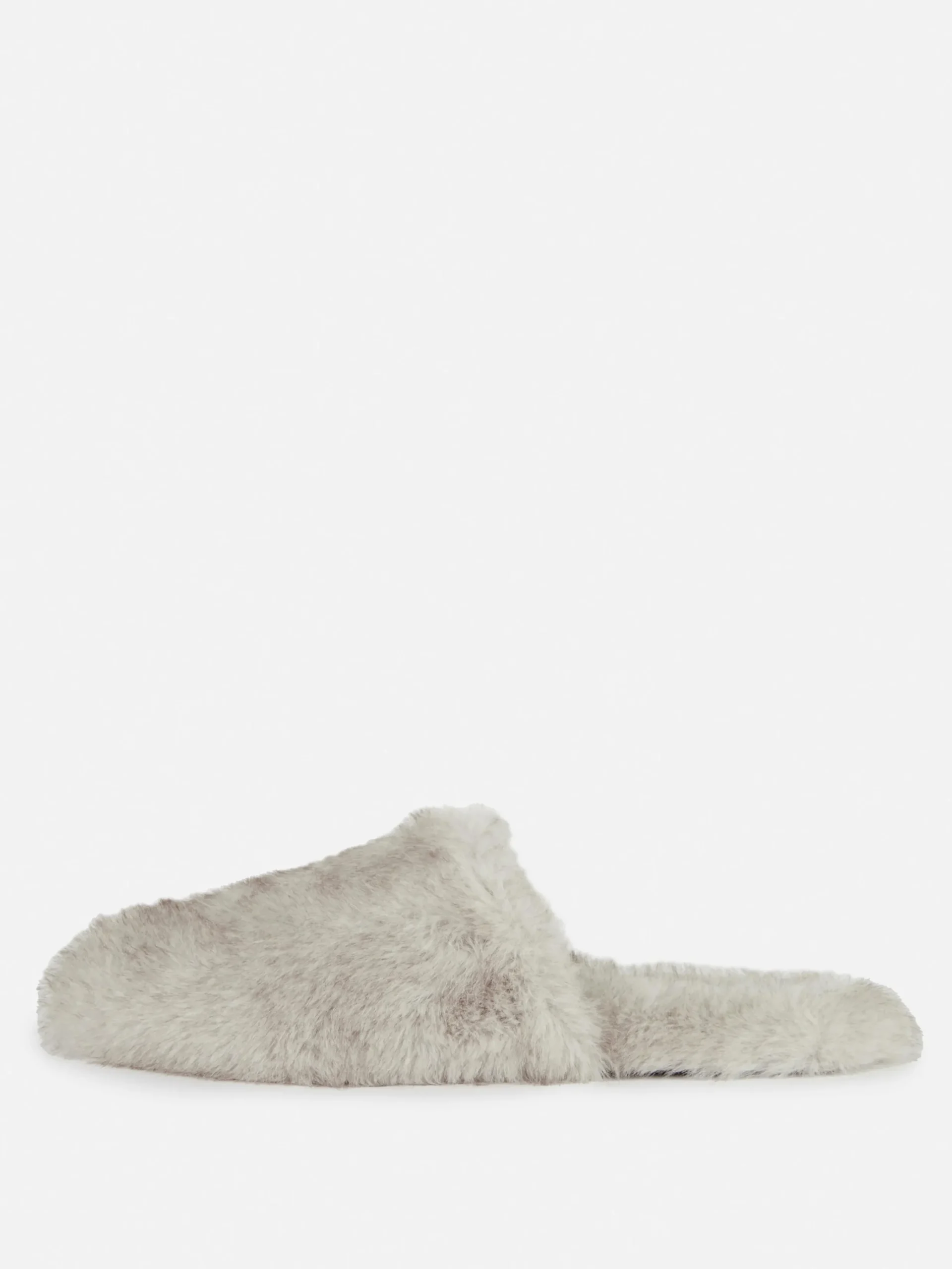 Hausschuhe|Primark „The Edit“ Flauschige Hausschuhe Grau