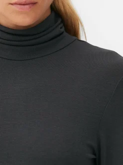 Pullover Und Cardigans|Primark „The Edit“ Rollkragenpullover Anthrazitfarben