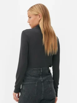 Pullover Und Cardigans|Primark „The Edit“ Rollkragenpullover Anthrazitfarben